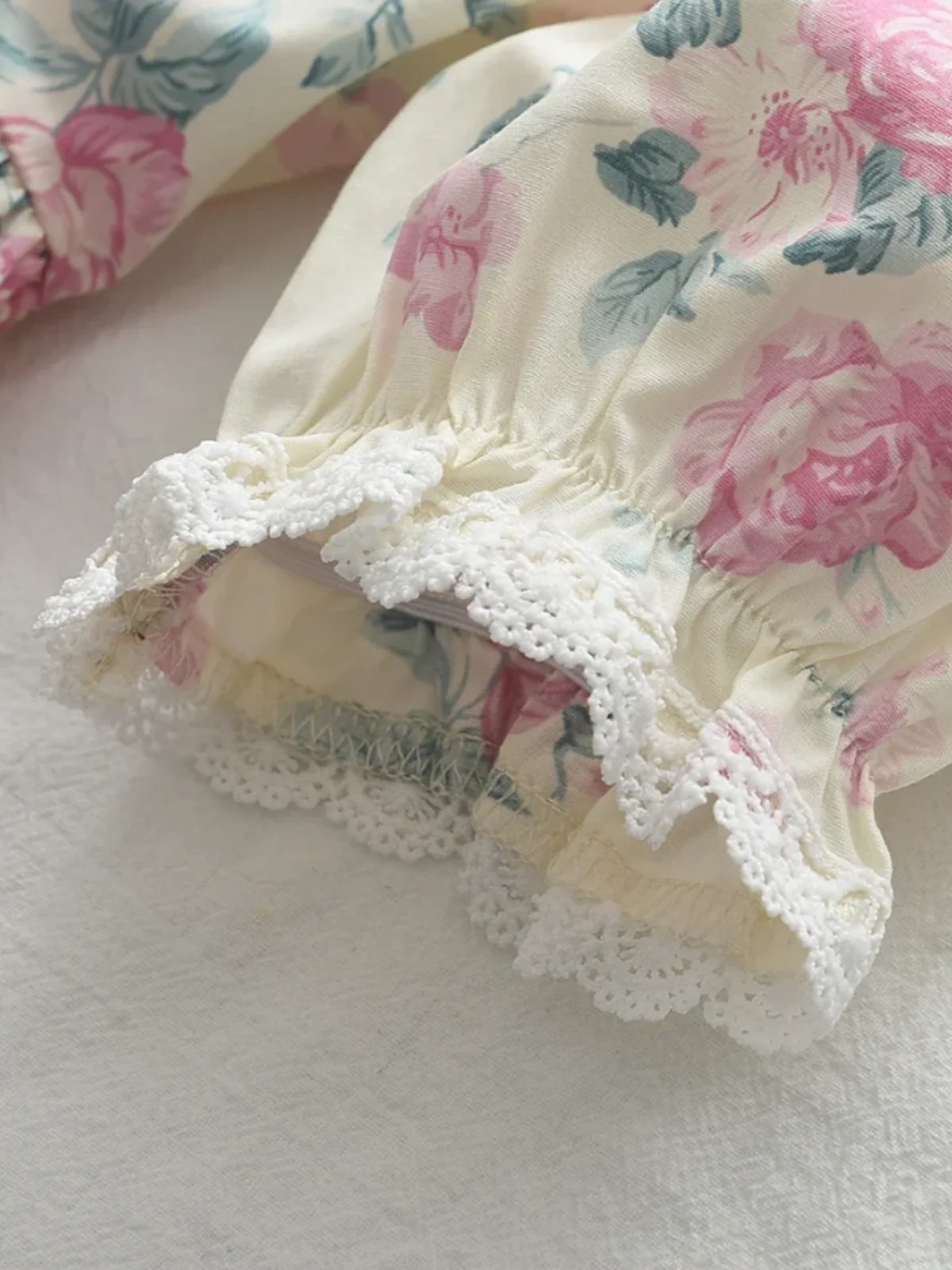 Blooming In Comfort Floral Wide Leg Pants Set - Image 9