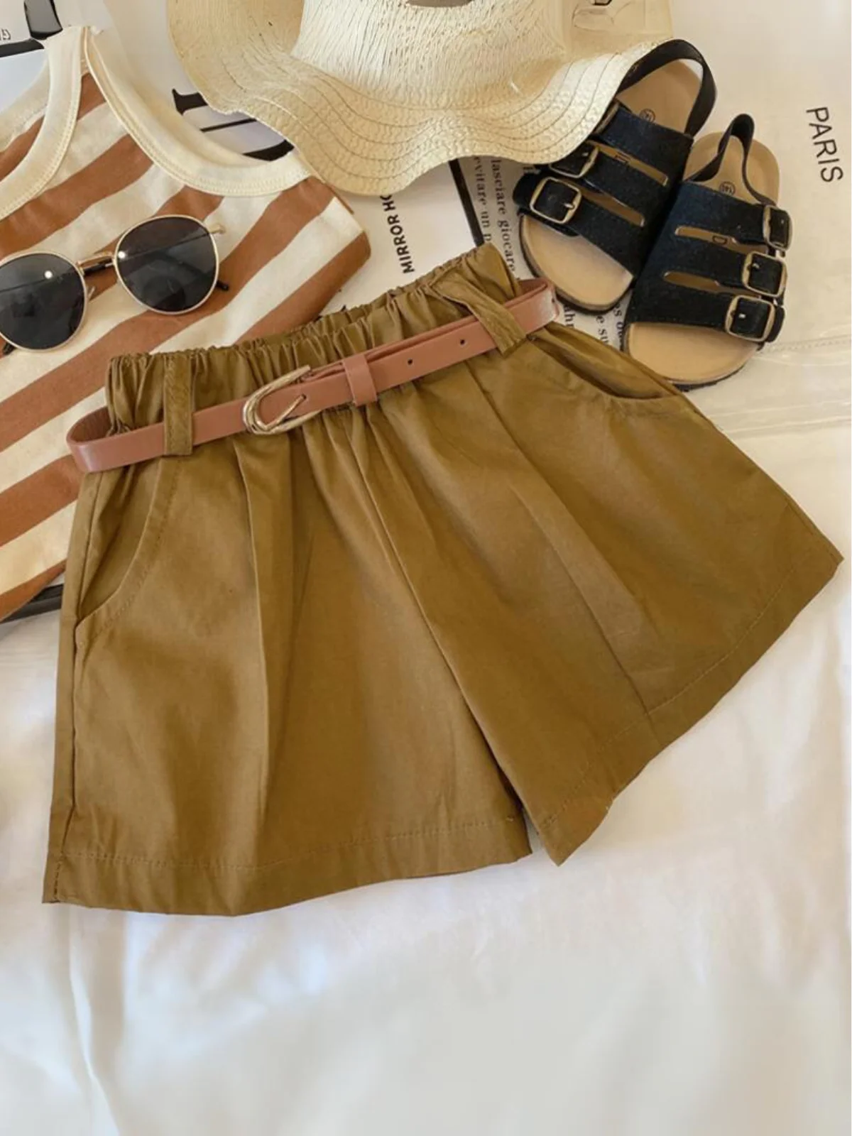 Chic In Stripes Short Set - Image 4