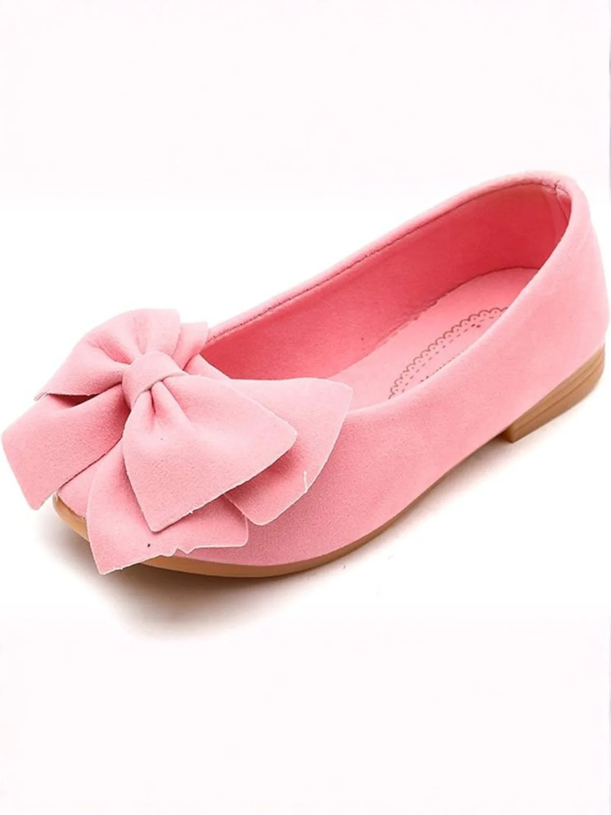 Large Bow Ballerina Flats By Liv and Mia - Image 3
