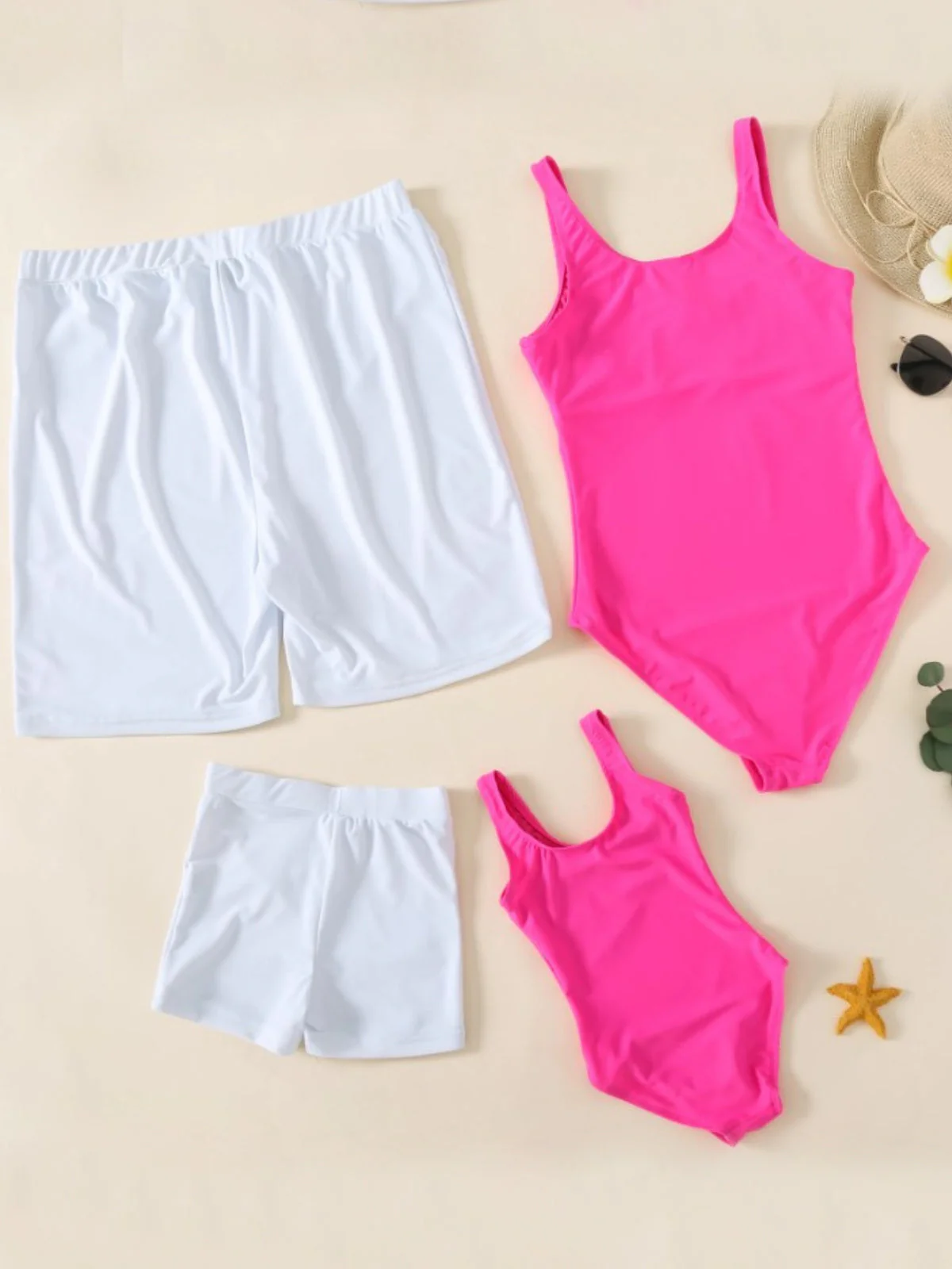 Family Style Royal Pool Day Swimsuits - Image 3