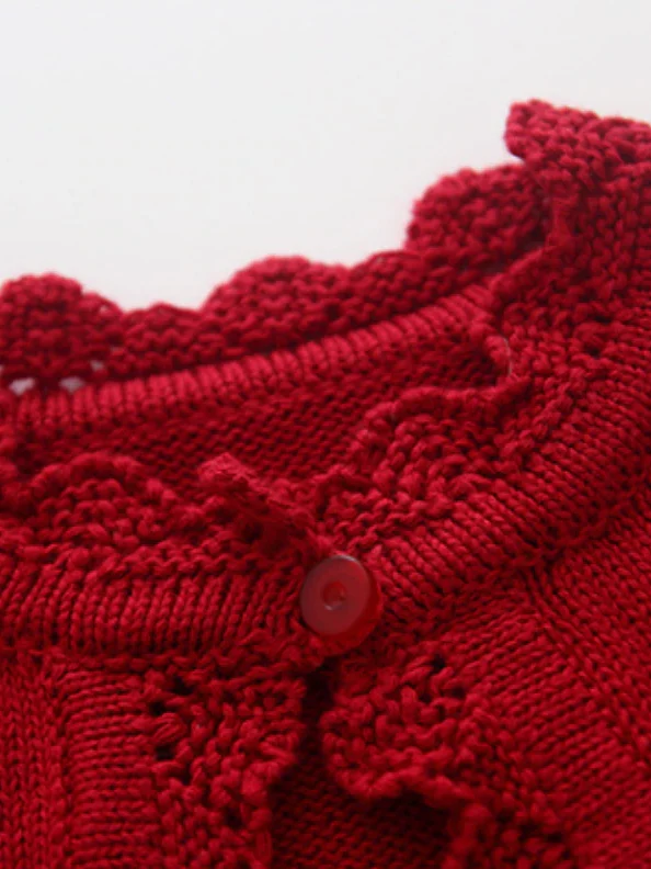 Bolero Beauty Cable Knit Cardigan - Image 4