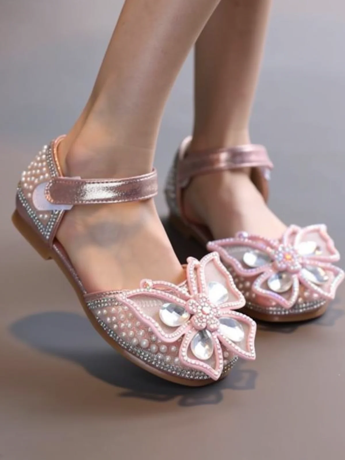 Butterfly Sparkle Flats By Liv and Mia - Image 9