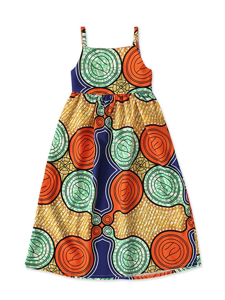 Maxi-mizing Cuteness Geometric Print Maxi Dress - Image 3
