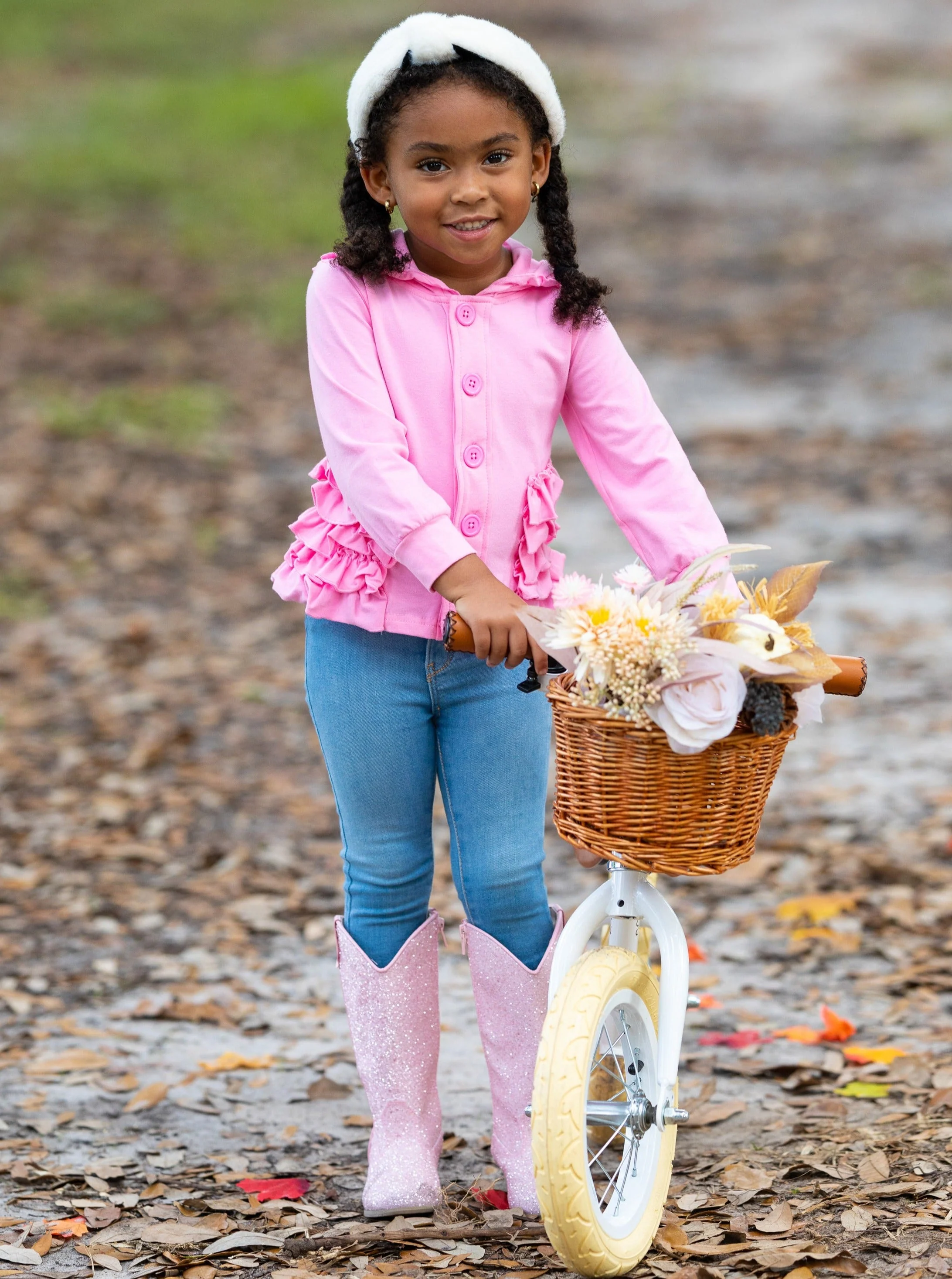 Pink Passion Hoodie Cardigan - Image 3