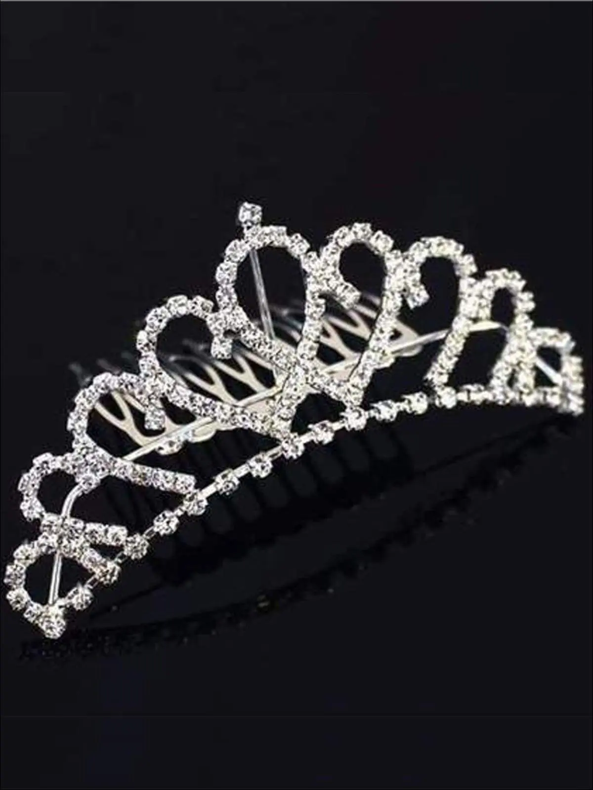 My Fairytale Princess Rhinestone Cinderella Tiara - Image 3