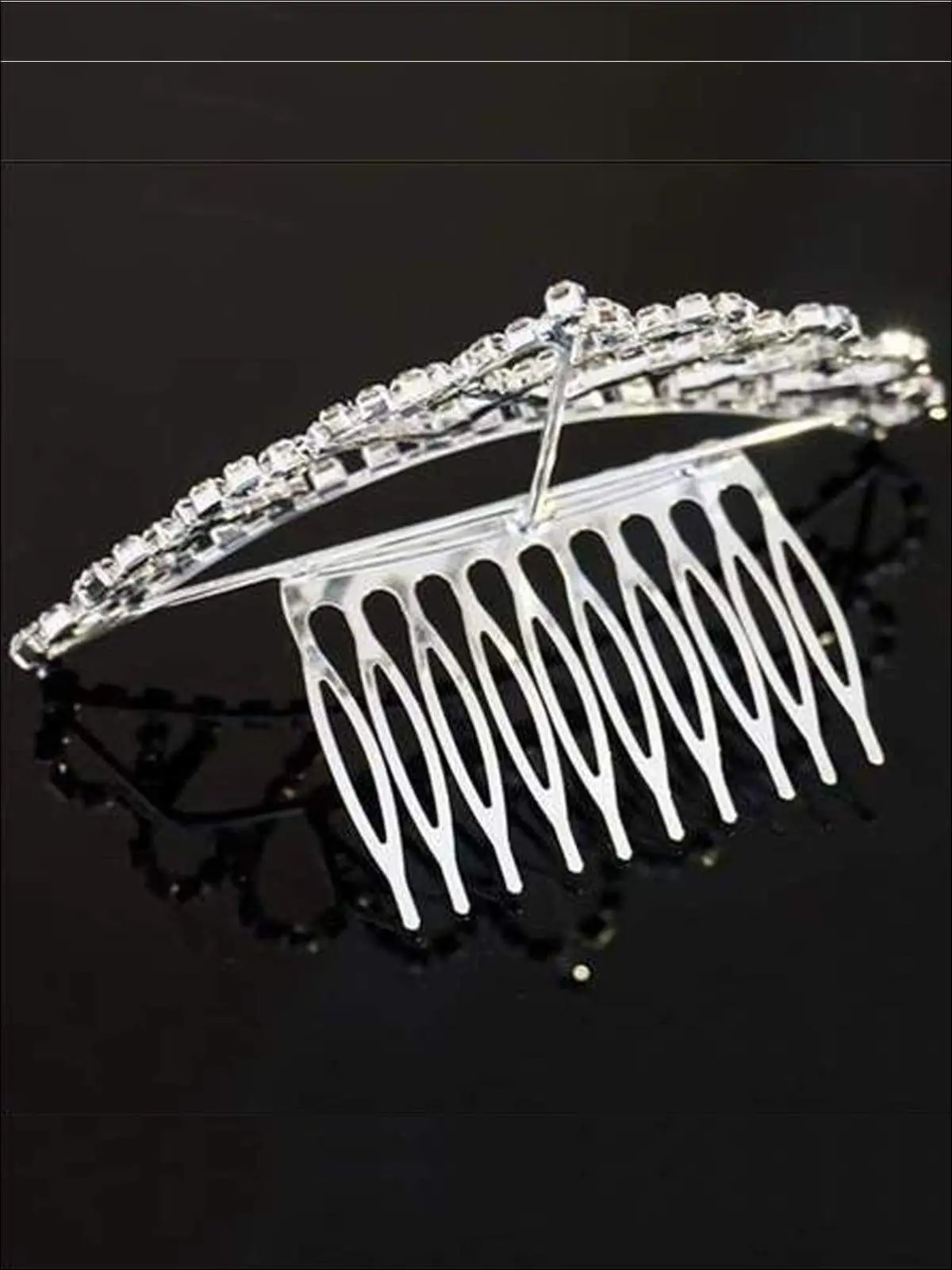 My Fairytale Princess Rhinestone Cinderella Tiara - Image 4