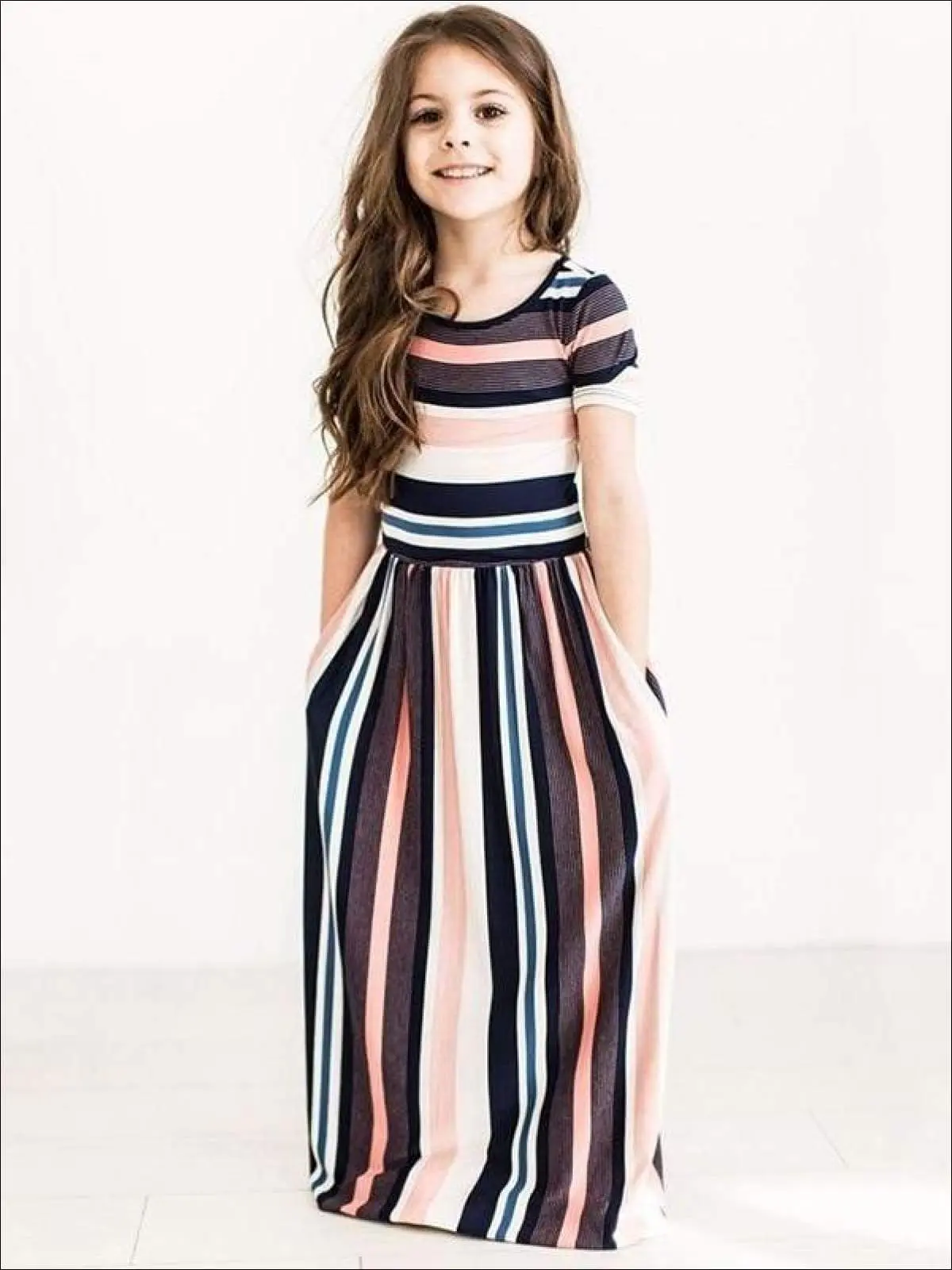 Oh So Chic Striped Maxi Dress - Image 3