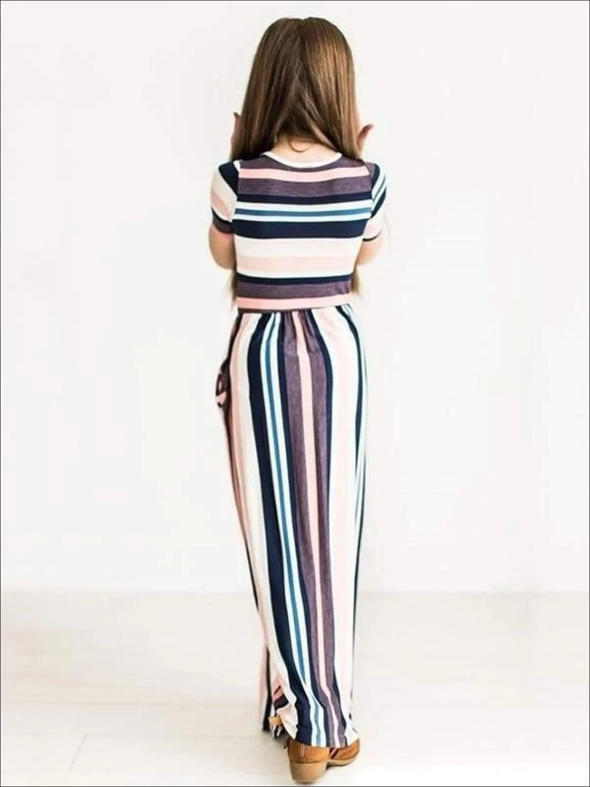 Oh So Chic Striped Maxi Dress - Image 5