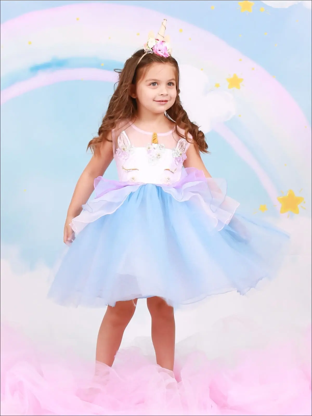 Sweet Unicorn Magic Party Tutu Dress Costume - Image 4