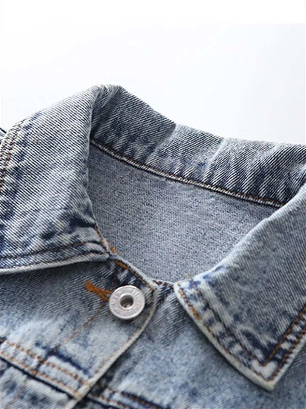 Jean Queen Unicorn Sequin Denim Jacket - Image 5