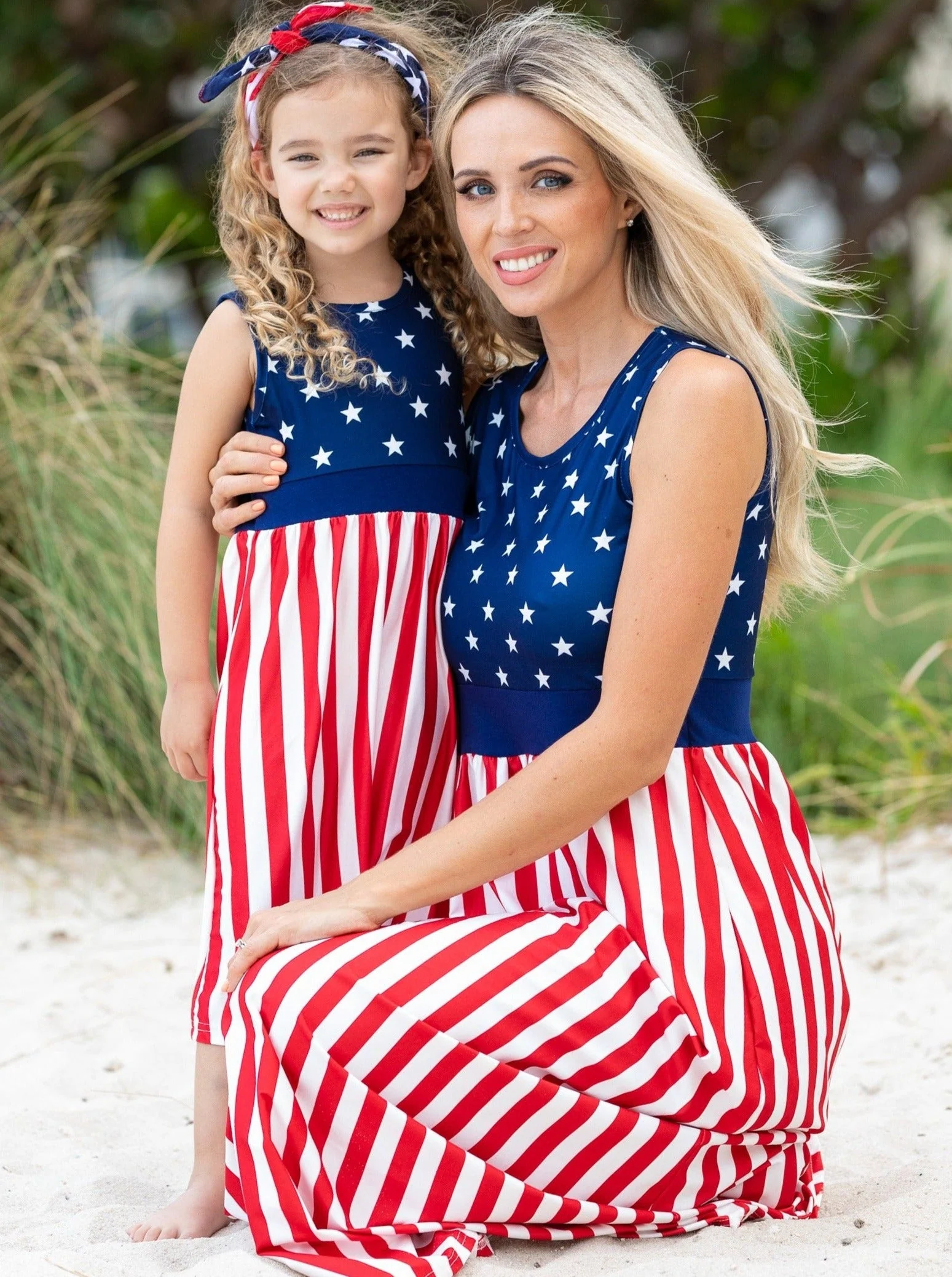 Mommy and Me Fly Like the 4th of July Sundress - Image 5