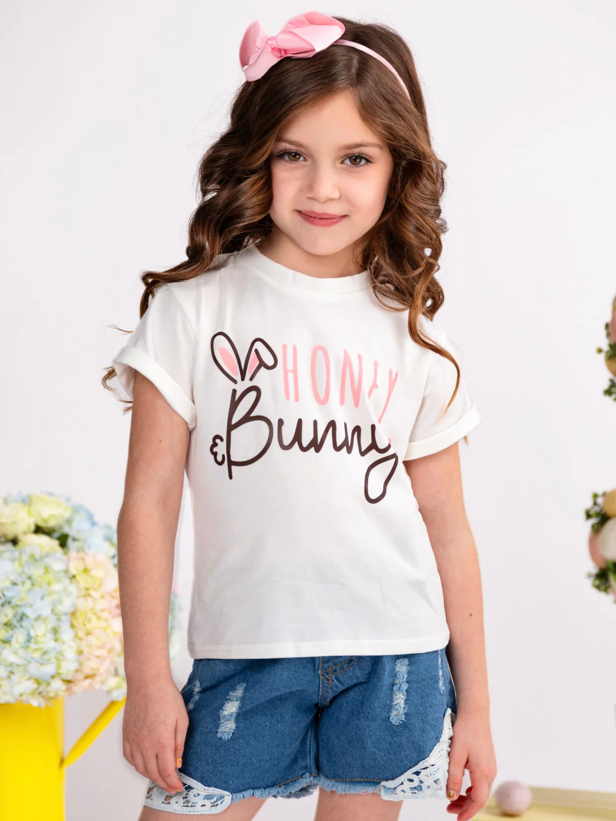 Mommy & Me Honey Bunny Easter Graphic Tee - Image 6