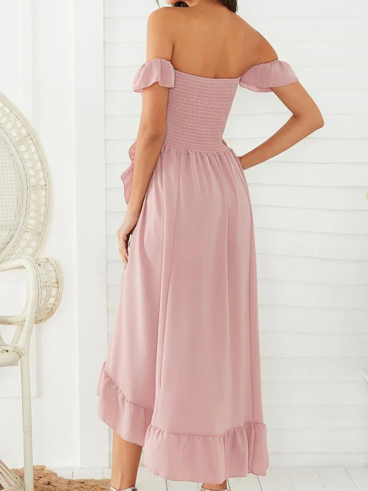 Mommy and Me Flowy Smocked Maxi Dress - Image 3