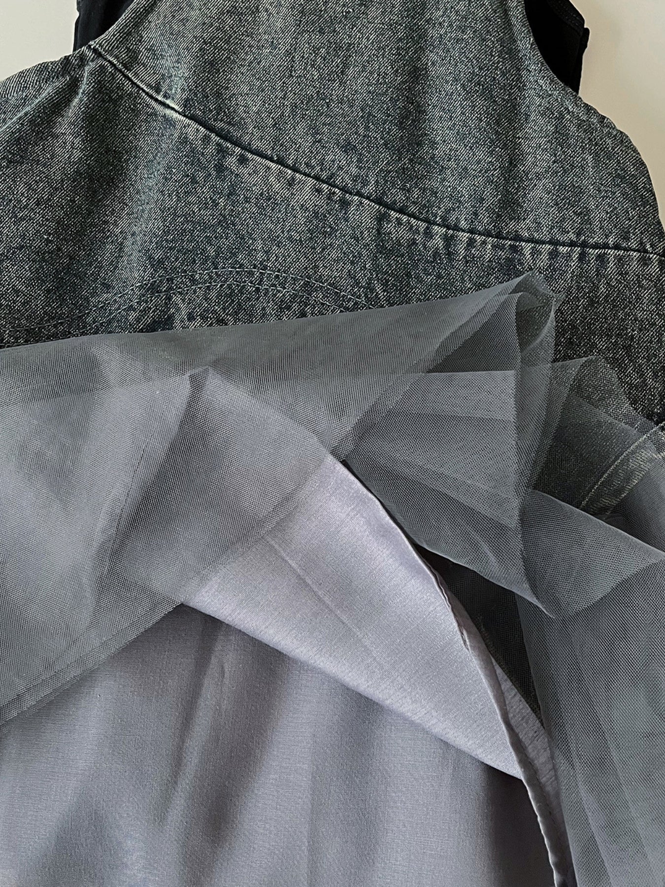 Wild West Top and Denim and Overall Dress Set - Image 6